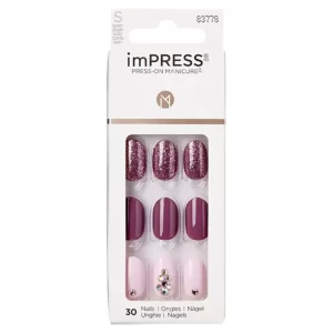 Kiss | ImPress Press-On Gel Manicure Short Multicolor Nails | 30 Pcs