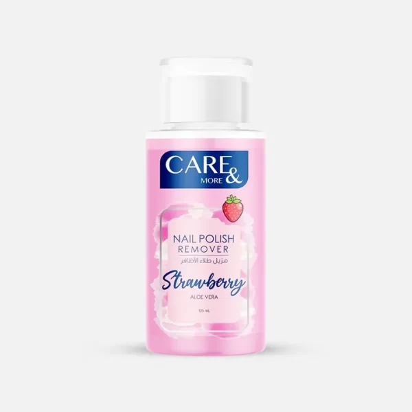 Care & More | Nail Polish Remover Strawberry | 125ml